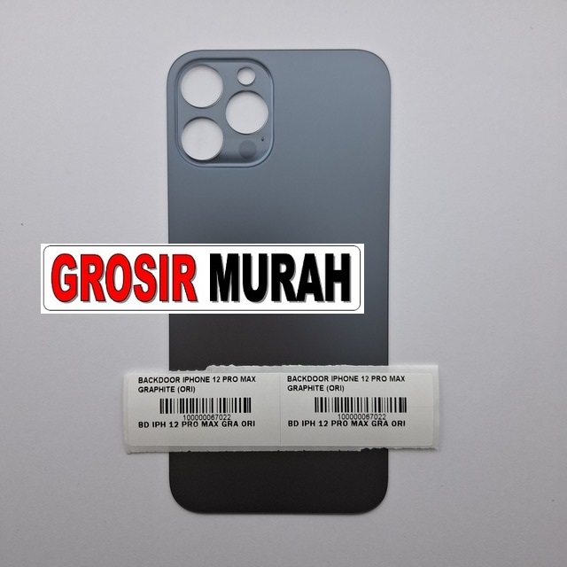 Backdoor iPhone 12 Pro Max Graphite Ori