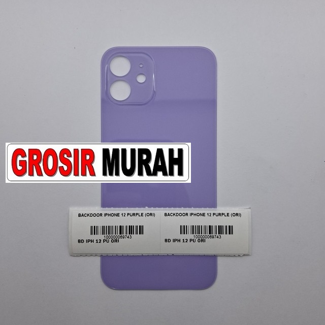 Backdoor iPhone 12 Ori Purple