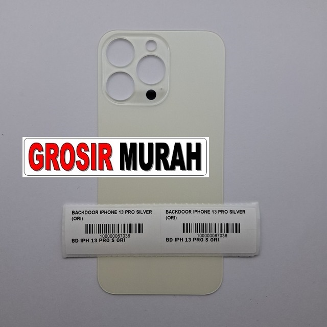Backdoor Iphone 13 Pro Silver Ori