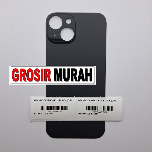 Backdoor iPhone 15 Black Ori