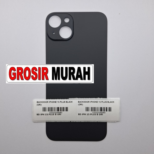 Backdoor iPhone 15 Plus Black Ori