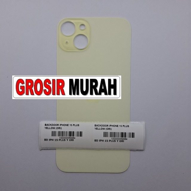 Backdoor iPhone 15 Plus Yellow Ori