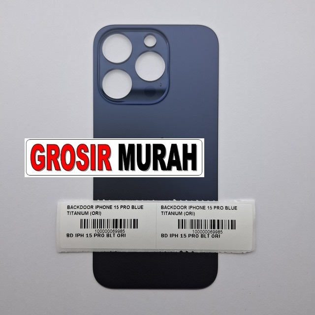 Backdoor iPhone 15 Pro Blue Titanium Ori