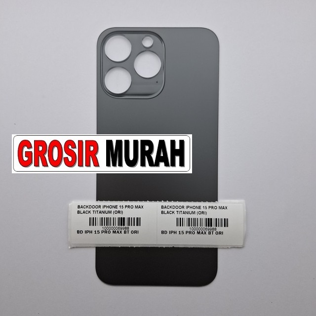 Backdoor iPhone 15 Pro Max Black Titanium Ori