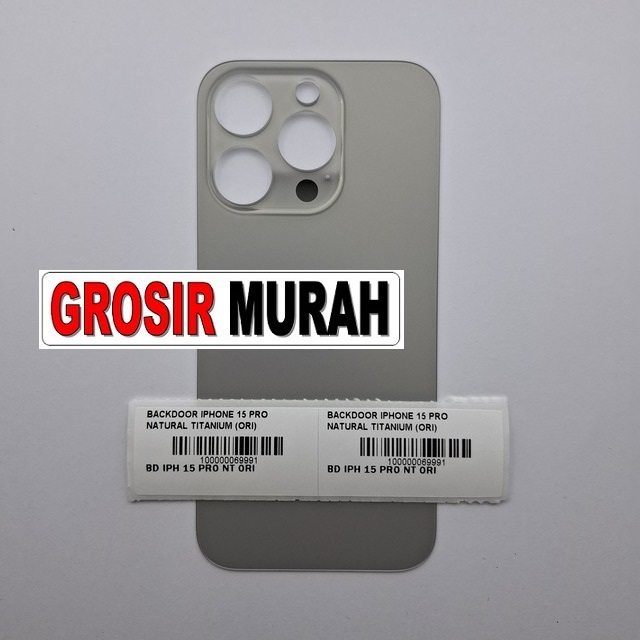 Backdoor iPhone 15 Pro Natural Titanium Ori