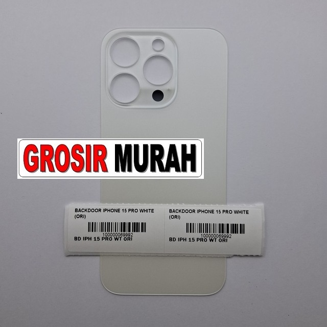Backdoor iPhone 15 Pro White Ori