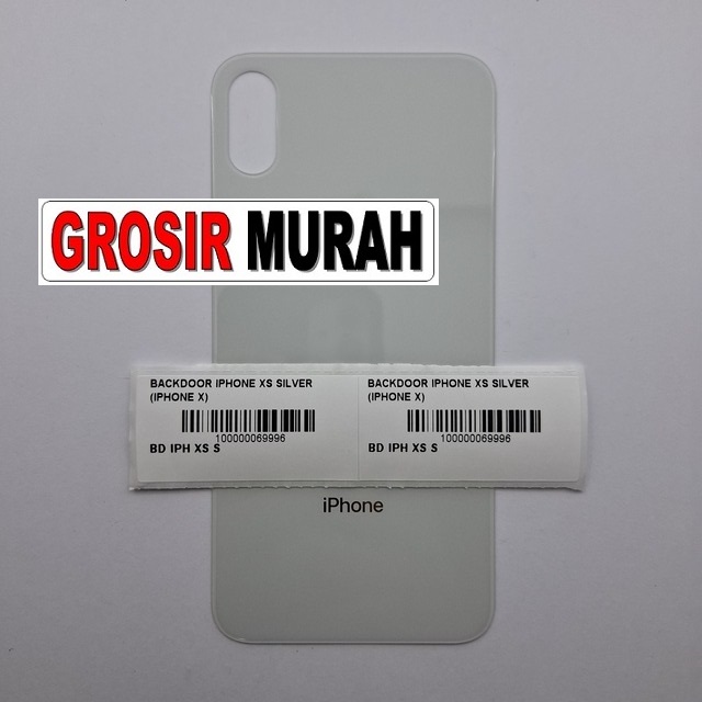 Backdoor iPhone Xs iPhone X Silver