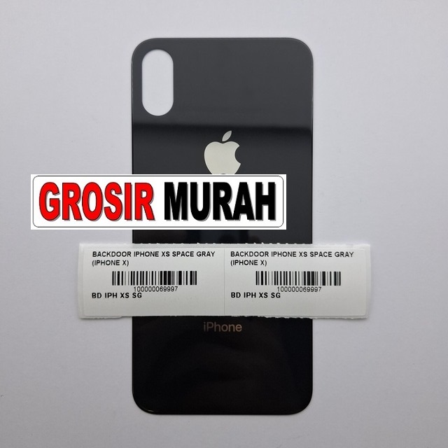 Backdoor iPhone Xs iPhone X Space Gray