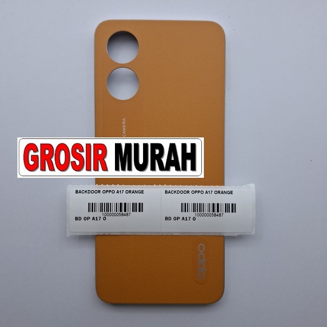 Backdoor Oppo A17 Orange