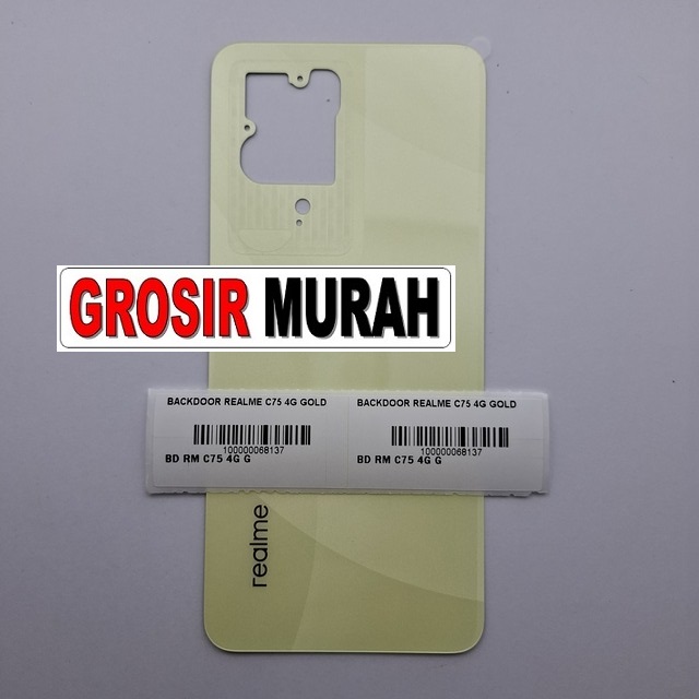 Backdoor Realme C75 4G Gold