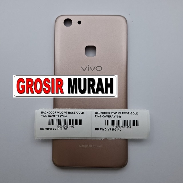 Backdoor Vivo V7 Rose Gold Ring Camera Y75