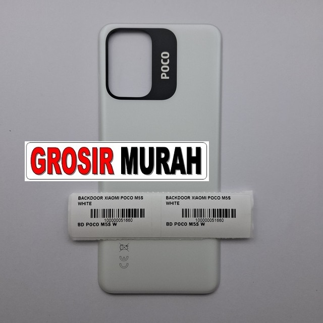 Backdoor Poco M5S White