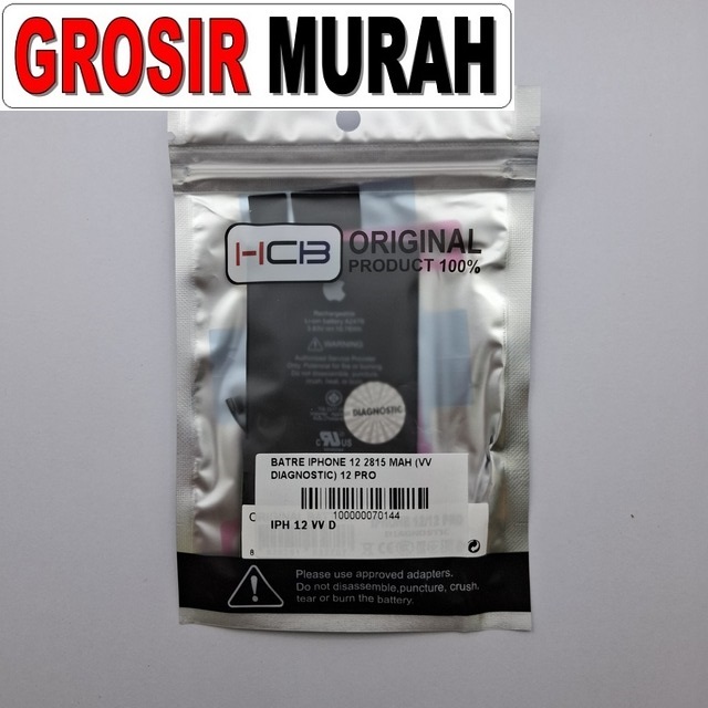 Batre iPhone 12 Vv Diagnostic iPhone 12 Pro