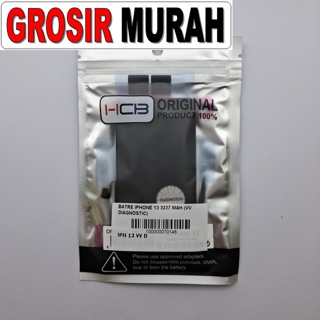 Batre iPhone 13 Vv Diagnostic
