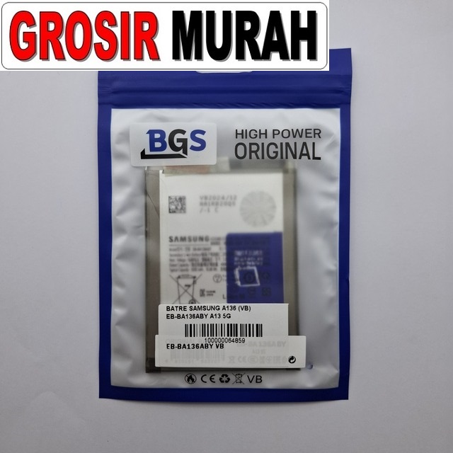 Batre Samsung A136 VB Eb-Ba136Aby A13 5G
