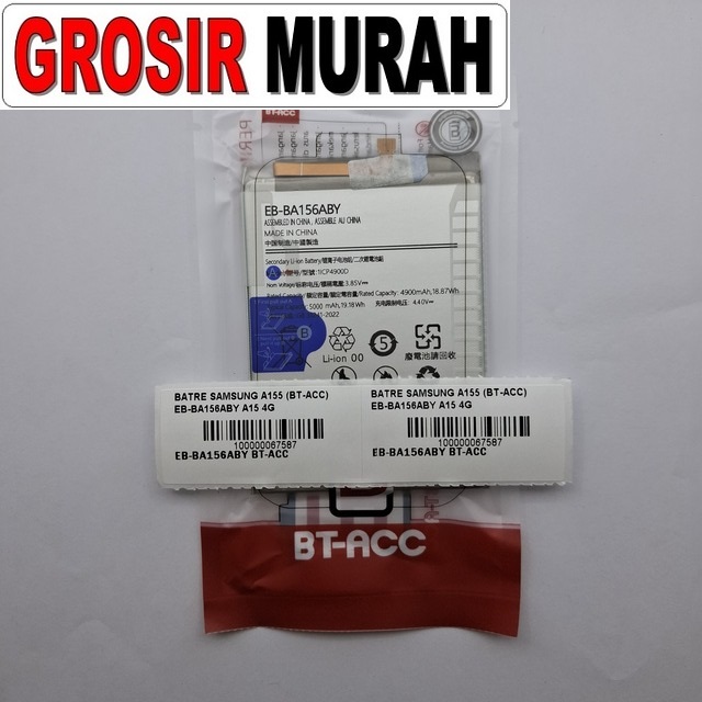Batre Samsung A155 BT-ACC EB-BA156ABY A15 4G
