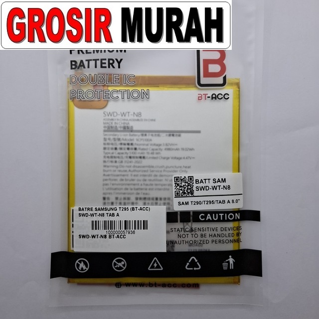 Batre Samsung T295 BT-ACC SWD-WT-N8 Tab A