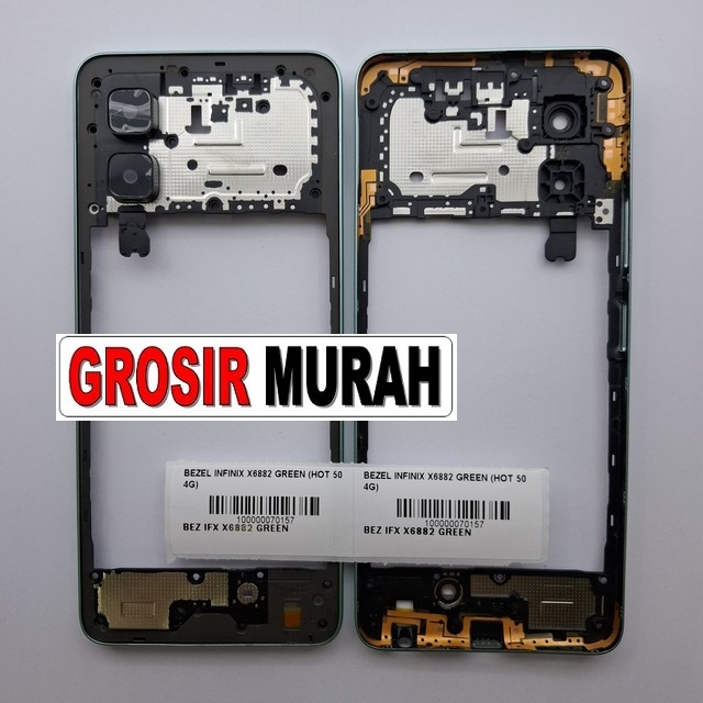 Bezel Infinix X6882 Green Hot 50 4G