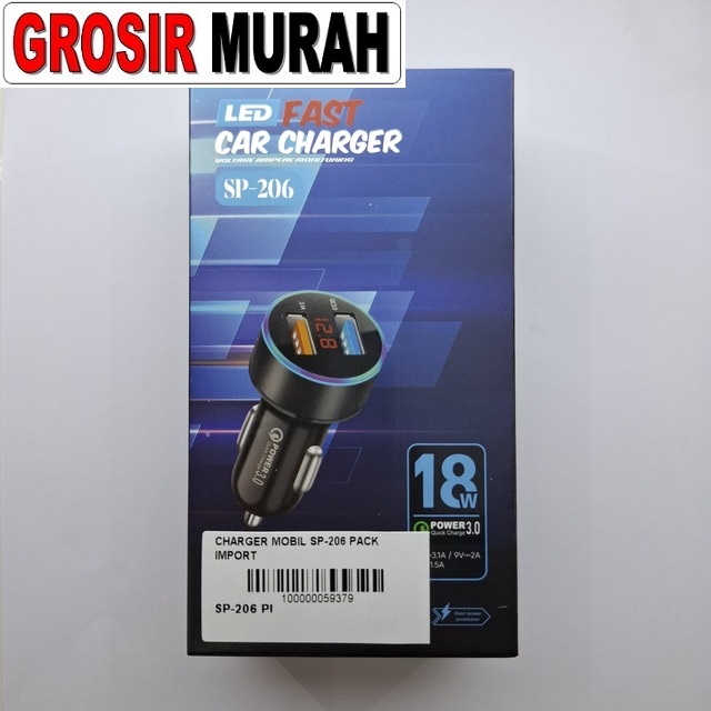 Charger Mobil Sp-206 Pack Import
