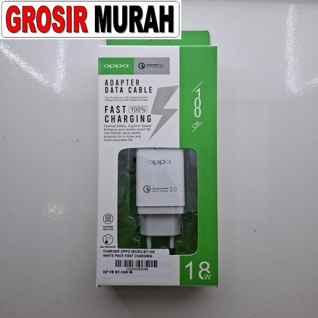 Charger Oppo Micro BT-168 White Pack Fast Charging