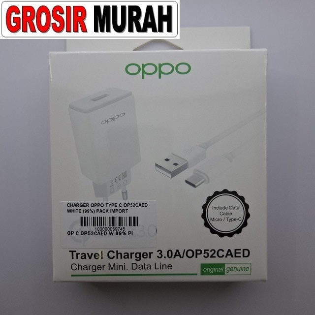Charger Oppo Type C Op52Caed