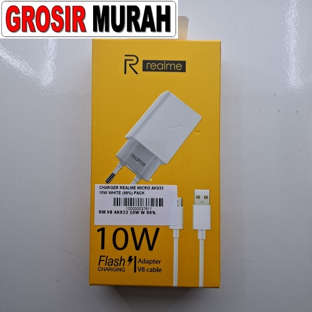 Charger Realme Micro AK933 10W White