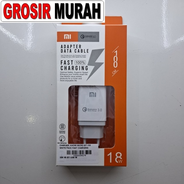 Charger Xiaomi Micro BT-168 White Pack Fast Charging