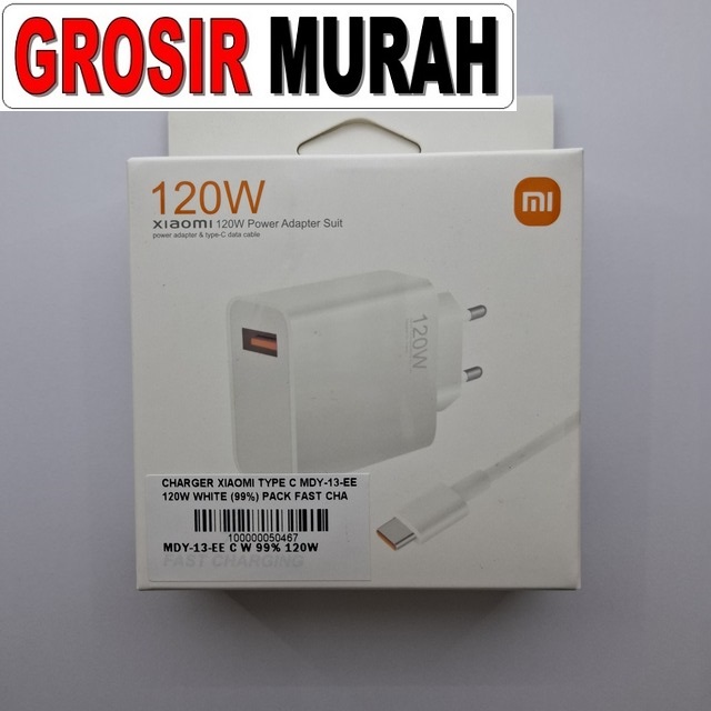 Charger Xiaomi Type C Mdy-13-Ee 120W