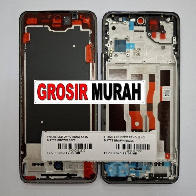 Frame LCD Oppo Reno 12 5G China Version Matte Brown