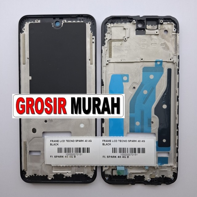 Frame Lcd Tecno Spark 40 4G Black