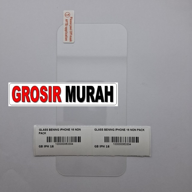 Glass Bening Iphone 16 Non Pack