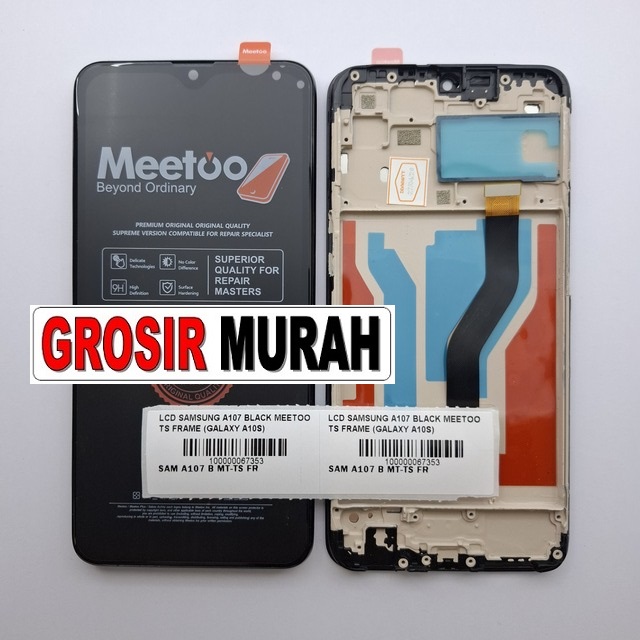 LCD Samsung A107 Meetoo Frame Galaxy A10S Black