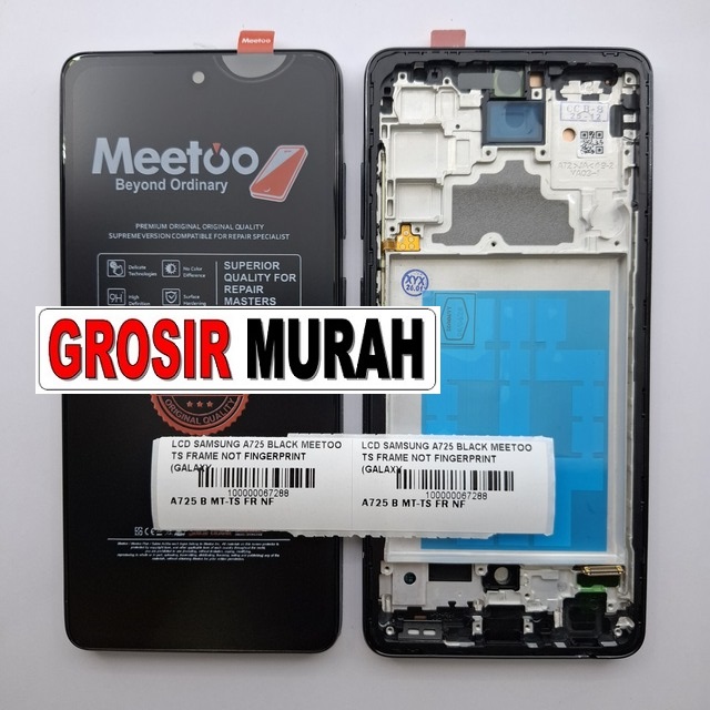 LCD Samsung A725 Meetoo Frame Galaxy A72 Black