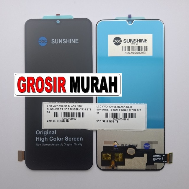 LCD Vivo V20 Se New Sunshine Y73S S7E S6 5G Y71T Vivo S10E Black