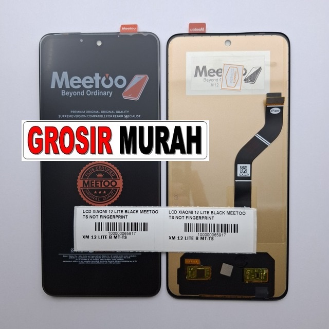 LCD Xiaomi 12 Lite Meetoo Black