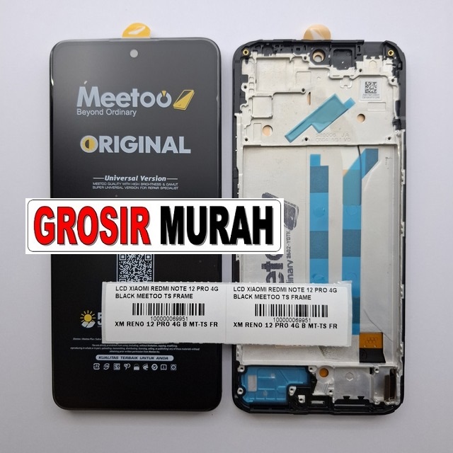 LCD Redmi Note 12 Pro 4G Meetoo Frame