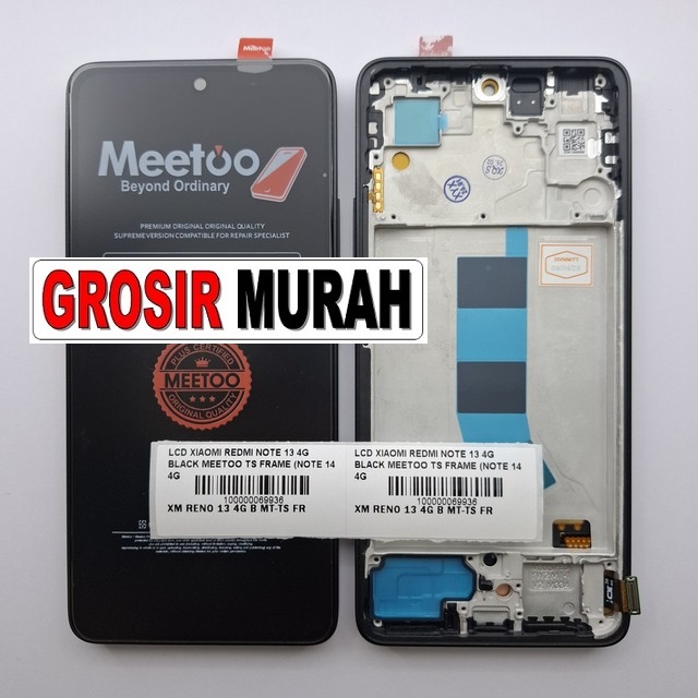 LCD Redmi Note 13 4G Meetoo Frame Note 14 4G Note 14 5G Poco M7 Pro 5G Black