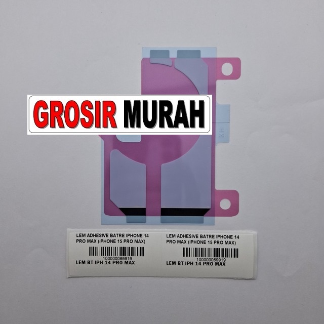 Lem Adhesive Batre iPhone 14 Pro Max iPhone 15 Pro Max