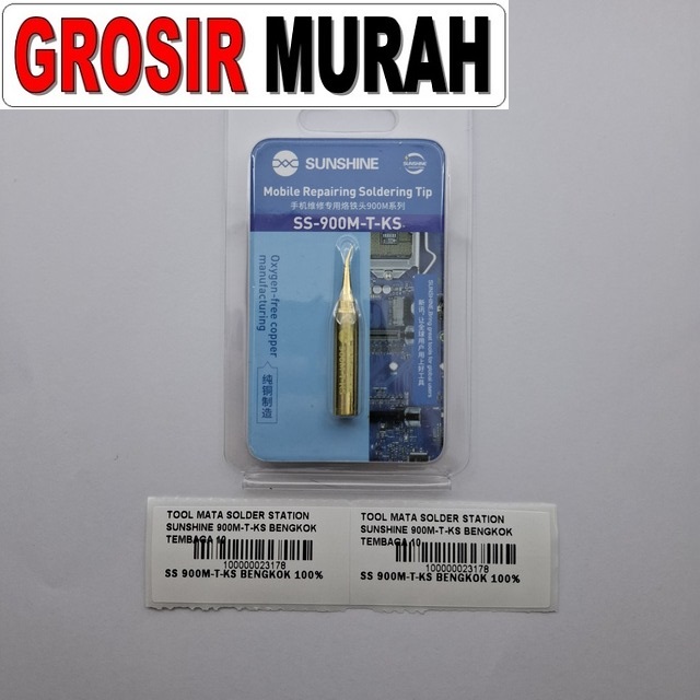 Mata Solder Sunshine 900M-T-Ks Bengkok Tembaga