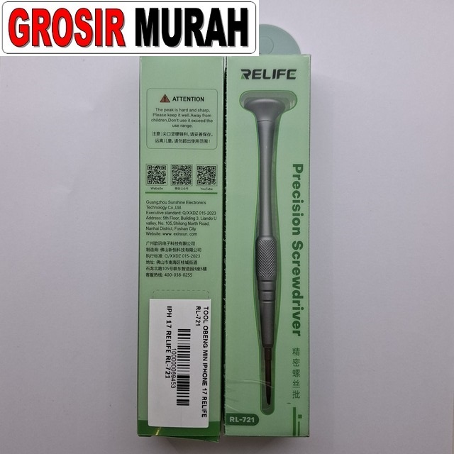 Obeng Min iPhone 17 Relife RL-721