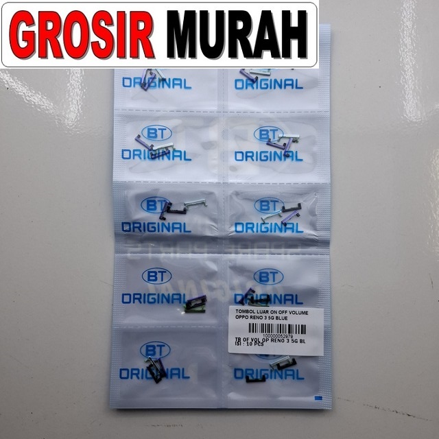 Tombol Luar On Off Volume Oppo Reno 3 5G Blue