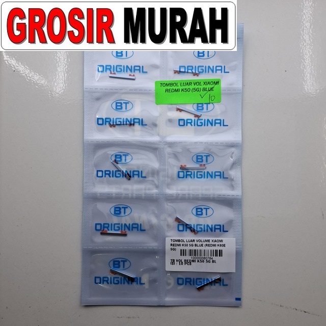 Tombol Luar Volume Redmi K50 5G Blue Redmi K60E 5G