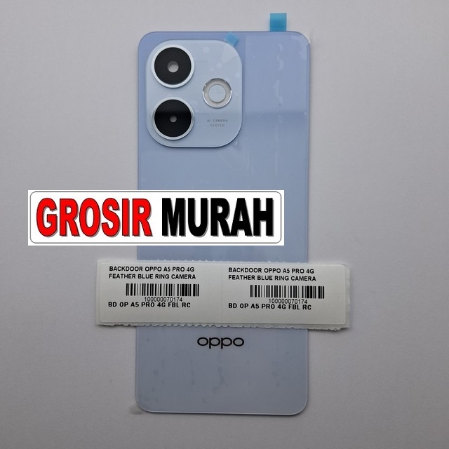 Backdoor Oppo A5 Pro 4G Feather Blue Ring Camera