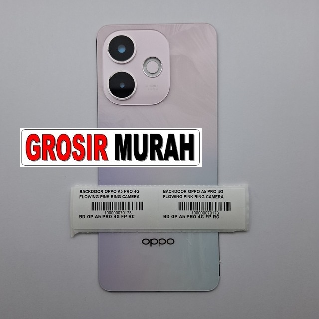 Backdoor Oppo A5 Pro 4G Flowing Pink Ring Camera