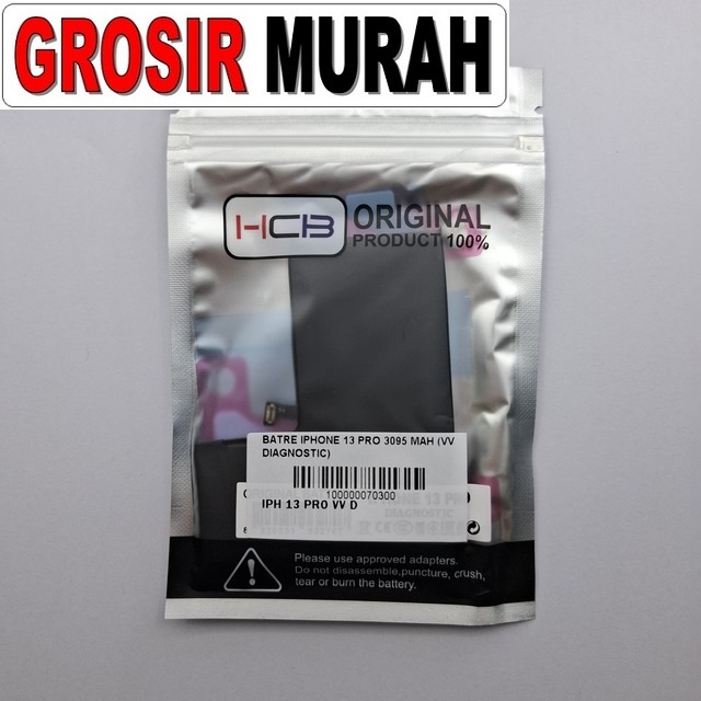 Batre iPhone 13 Pro 3095 mAh Vv Diagnostic