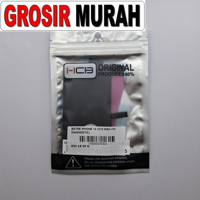 Batre iPhone 14 3279 mAh Vv Diagnostic