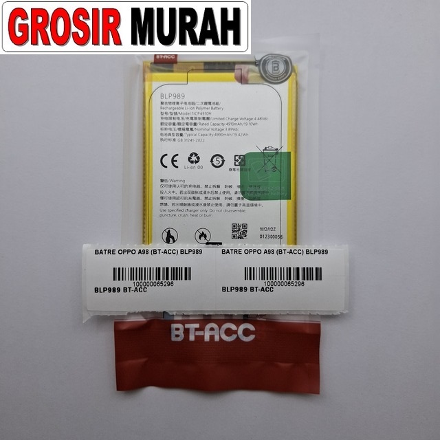 Batre Oppo A98 Bt-acc Blp989
