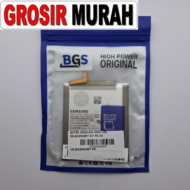 Batre Samsung G990 VB Eb-Bg990Aby S21 Fe 5G