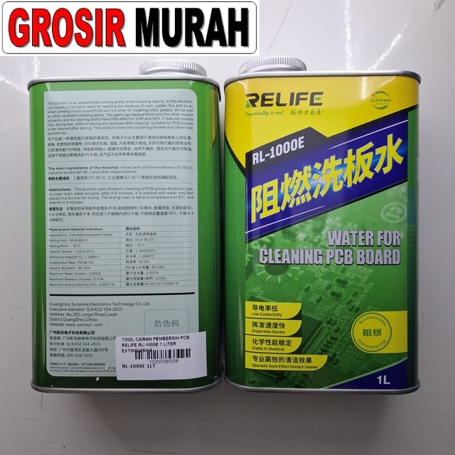 Cairan Pembersih Pcb Relife Rl-1000E 1 Liter Extinguish Fire