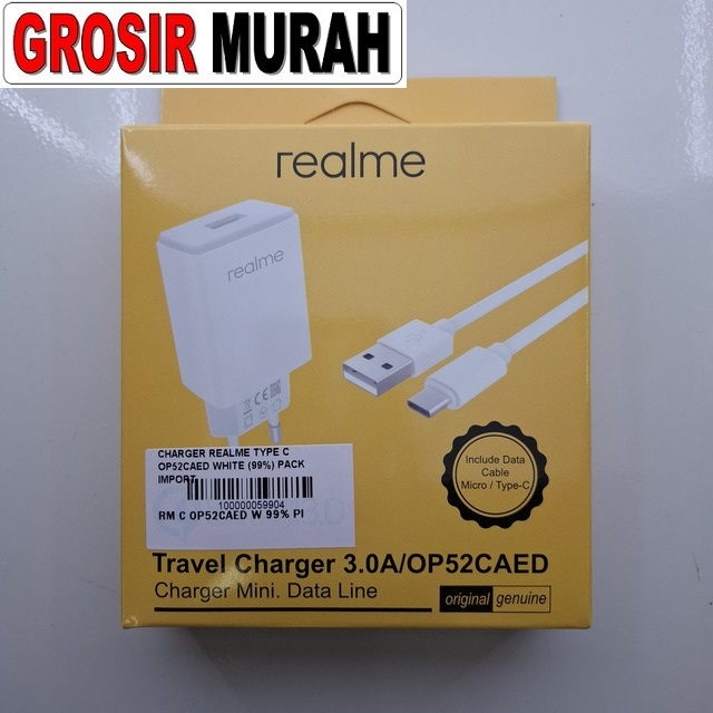 Charger Realme Type C Op52Caed